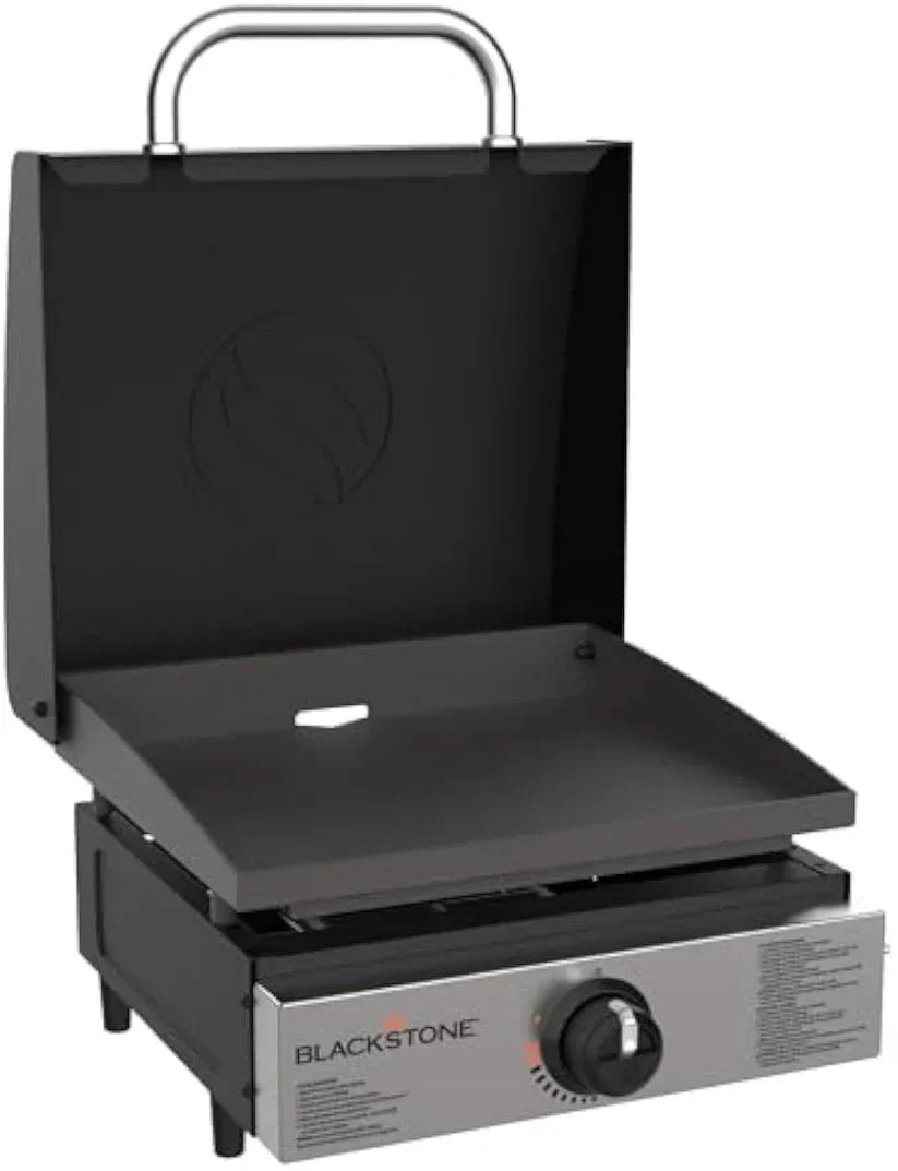 🔥 Grill Anywhere, Eat Everywhere – Blackstone 17" Outdoor Griddle Amber Dine